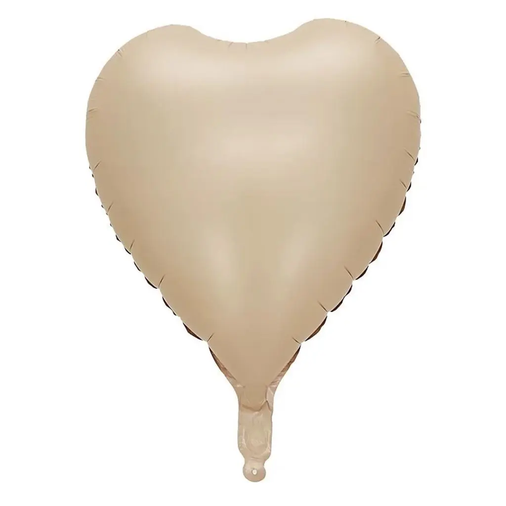 Beige Heart Balloon
